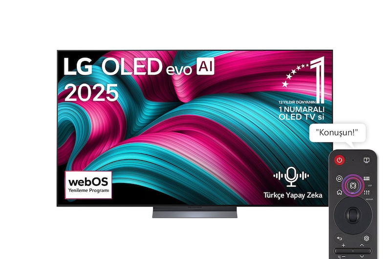 LG OLED55C54LA 4K Ultra HD 55" 140 Ekran Uydu Alıcılı webOS Smart OLED Evo TV