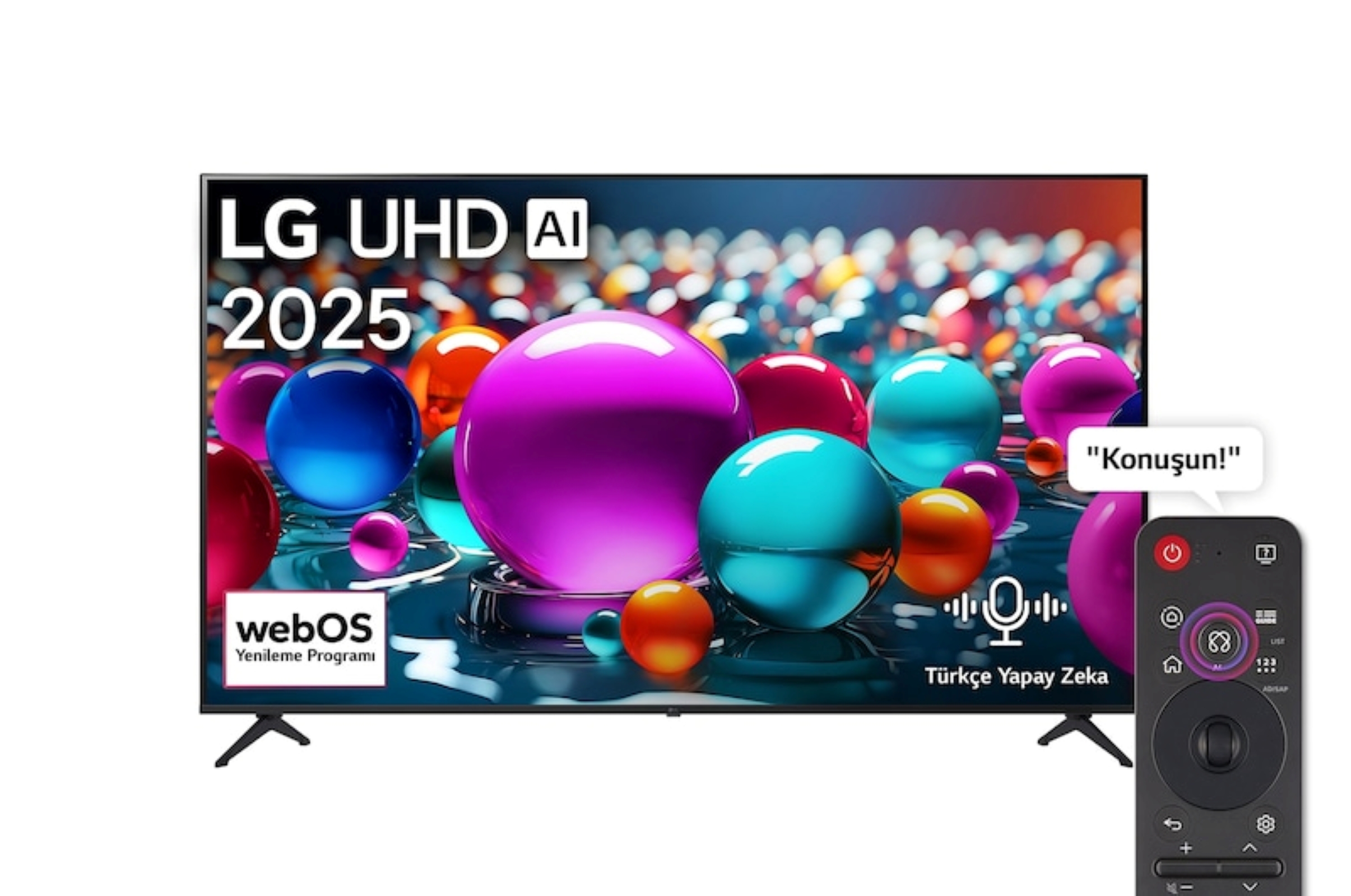LG 65UA85006LA 4K Ultra HD 65'' 165 Ekran Uydu Alıcılı webOS Smart LED TV
