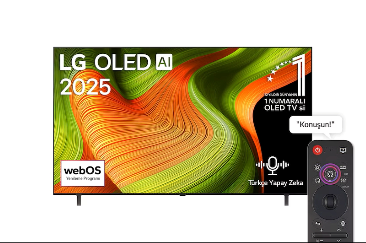 LG OLED77B56LA 4K Ultra HD 77'' 195 Ekran Uydu Alıcılı webOS Smart OLED TV