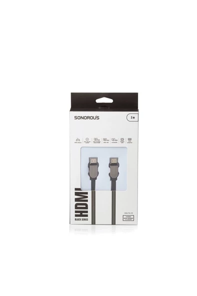 Sonorous Hdmı Black Altın Uçlu Kablo 1,5 Metre